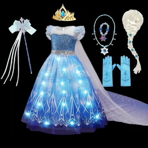 Vestido Disney Frozen Elsa