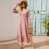 Vestido Maxi Mujer Boho Primavera Verano 2023