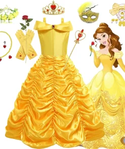 Vestido princesa La Bella y la Bestia