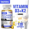 Vitamina D3+K2 suplemento TAOTERS