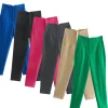 Willshela Mujer Pantalones Moda Rectos