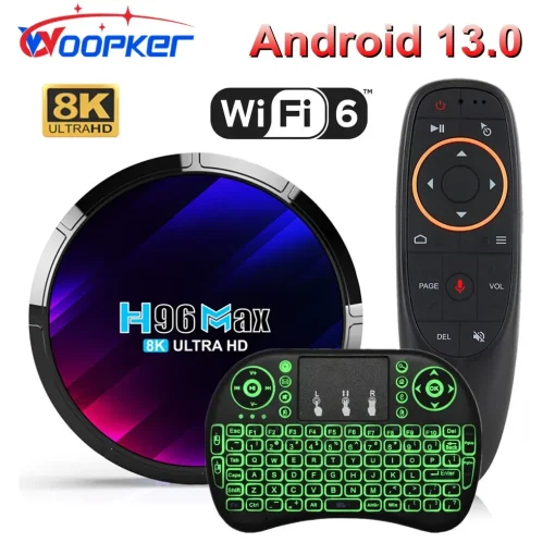 Woopker H96 MAX TV Box Android 13