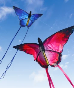 YongJian Mariposas Hermosas cometas Mariposas Cristal Rojo