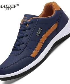 Zapatillas de Cuero MAEDEF Hombre