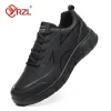 Zapatillas de deporte negras impermeables YRZL para hombre