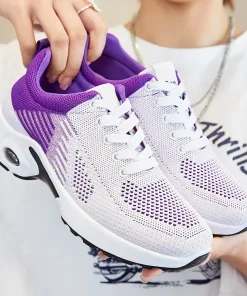 Zapatillas de deporte transpirables de verano para mujer