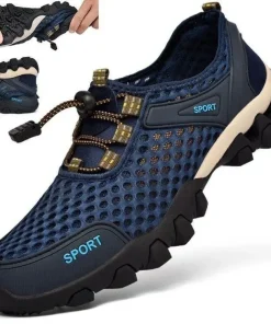 Zapatillas de malla deportivas de verano para hombre