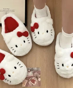 Zapatillas de peluche Sanrio Hello Kittys