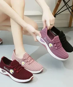 Zapatillas deportivas para adultos, ligeras de correr para mujer