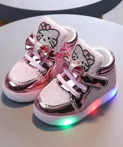 Zapatillas luminosas Hello Kitty para niños