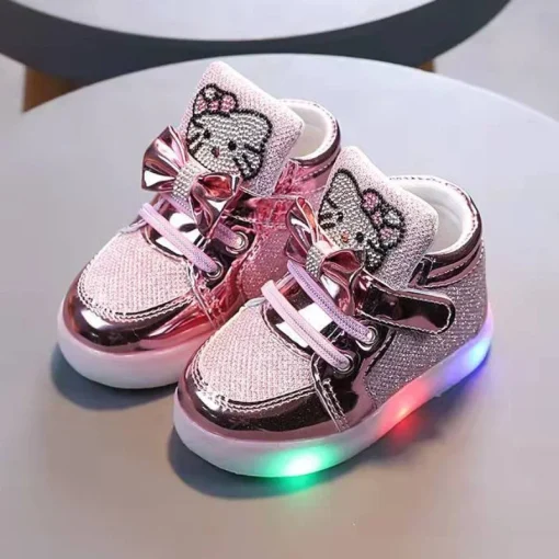 Zapatillas luminosas Hello Kitty para niños