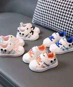 Zapatos Casuales Blancos de Disney Para Bebé Niño Niña