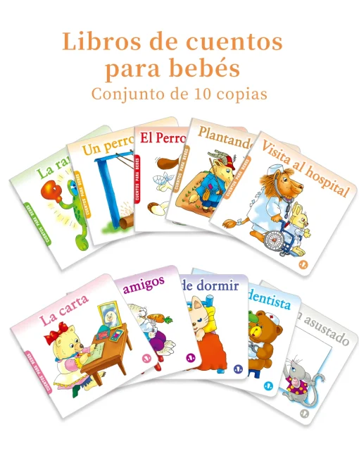 1 Juego de 10 cuentos infantiles para dormir