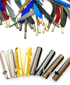 10 Puntas Cordones Metal DIY