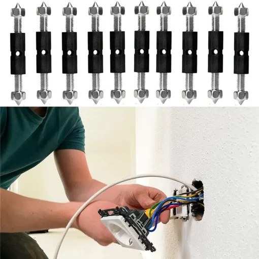 10 pzas Caja reparadora de toma enchufe interruptor de pared