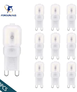 10 uds. Bombilla LED G9 110V 220V 3W 5W