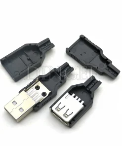 10pcs USB tipo A macho hembra