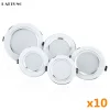 10pcsLote LED Downlight