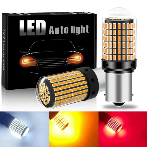 2 pzs Luz intermitente LED para coche