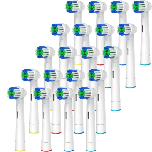 20 Cabezales de cepillo de dientes eléctrico