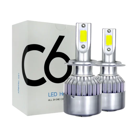 2pcs H11 H4 Faro de Luz LED Coche