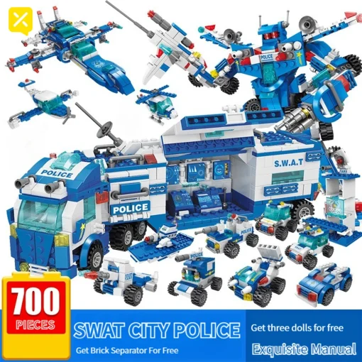 700 Piezas City Patrol Police