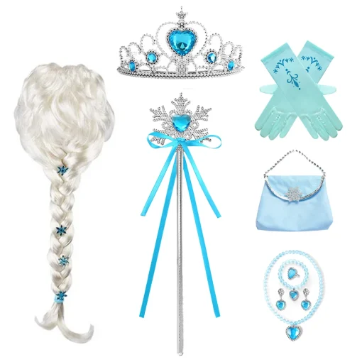 Accesorios de disfraz de Elsa Princesa