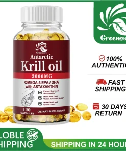 Aceite de Krill 2000mg con Astaxantina