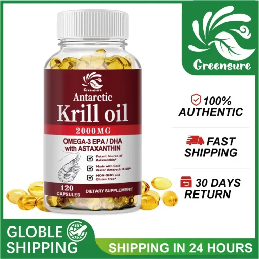 Aceite de Krill 2000mg con Astaxantina