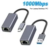 Adaptador Ethernet USB Tipo C 1000Mbps