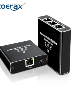 Adaptador Ethernet de 1 a 234 RJ45 ZoeRax