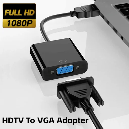 Adaptador HDTV a VGA 1080P