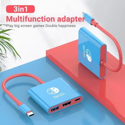 Adaptador Hub USB 3.0 HDMI 4K USB-C