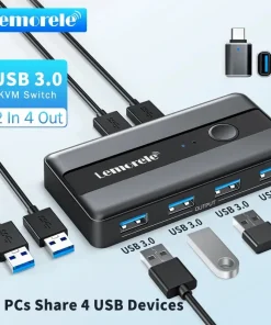 Adaptador KVM USB Switch