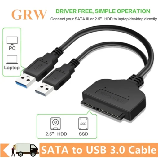 Adaptador SATA a USB 3.0