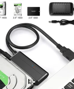 Adaptador USB 3.0 a SATA con cable SATA III