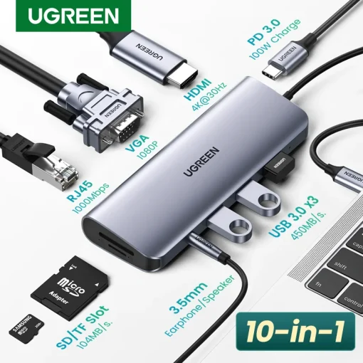 Adaptador USB C HUB 4K HDMI UGREEN