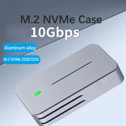 Adaptador USB M.2 NVMe Caja 10Gbps