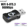 Adaptador USB inalámbrico WiFi 900Mbps