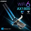 Adaptador WiFi 6 PCIe de FENVI 1800 Mbps AX1800