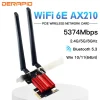 Adaptador WiFi AX210 5374Mbps