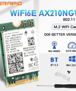 Adaptador Wifi6 5.3 Bluetooth 6E AX210NGW NGFF