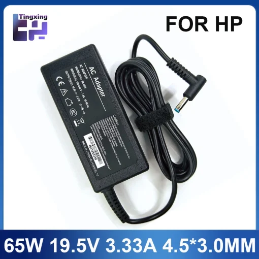 Adaptador cargador de portátil HP 65W