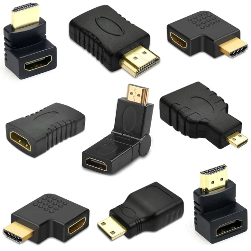 Adaptador compatible con HDMI de 90270 grados