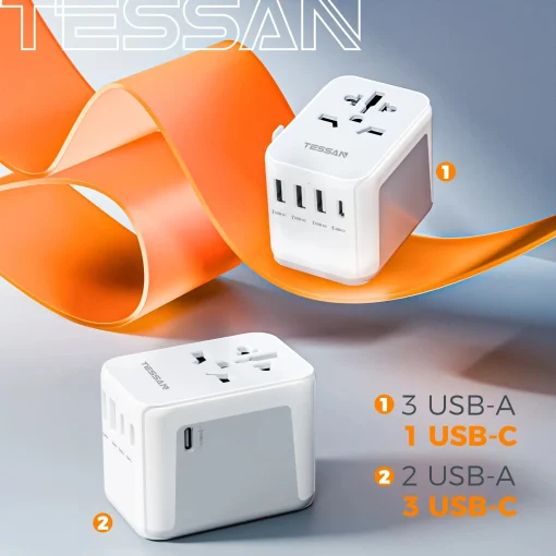 Adaptador de Viaje Universal TESSAN