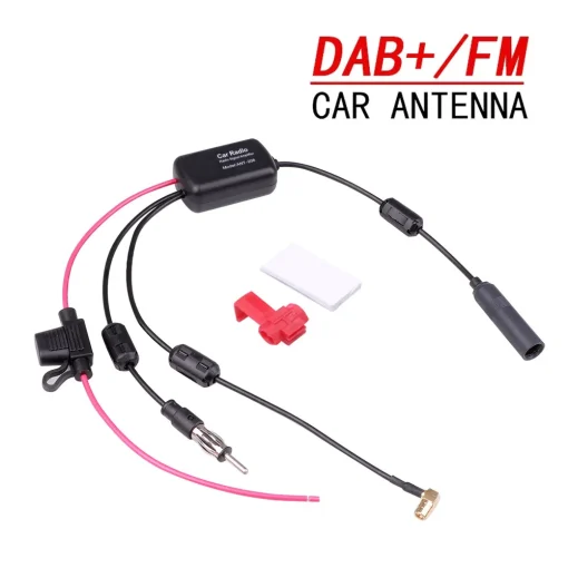 Adaptador de cable divisor de antena DAB+FM+radio de coche