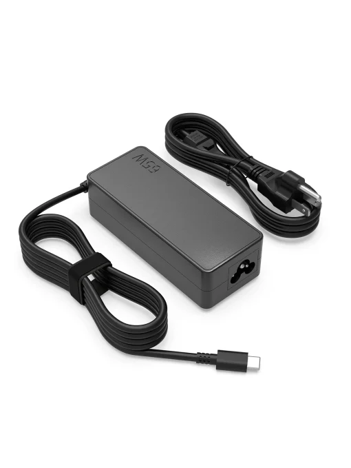 Adaptador de corriente USB C para ordenador portátil Reletech 65 W