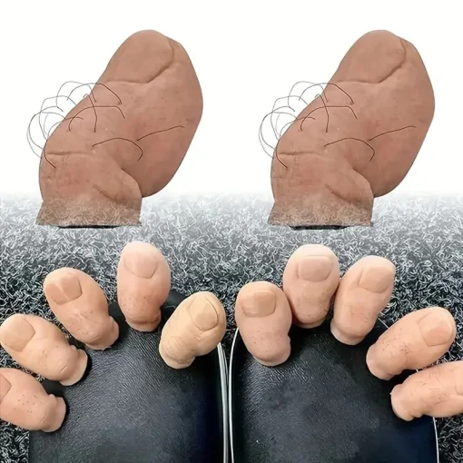 Adornos de zapato de dedo gordo en 3D