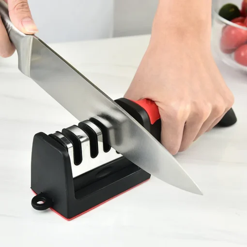 Afilador de Cuchillos de Cocina 4 Segmentos