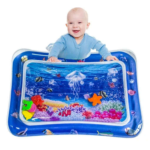 Alfombra de agua inflable para bebé